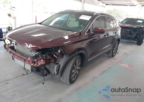 2019 Lincoln Mkc Reserve z USA, uszkodzony, nr VIN 5LMCJ3C94KUL50192